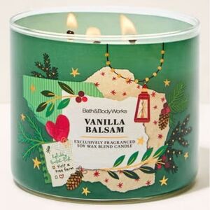 Bath & Body Works Vanilla Balsam Candle